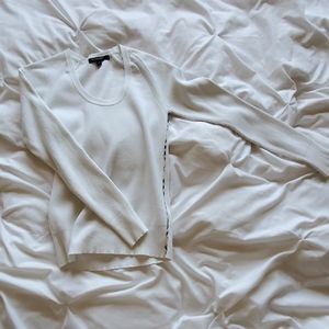 Vintage Burberry White Long Sleeve